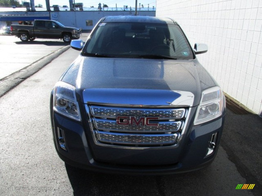 2012 Terrain SLE AWD - Steel Blue Metallic / Jet Black photo #4