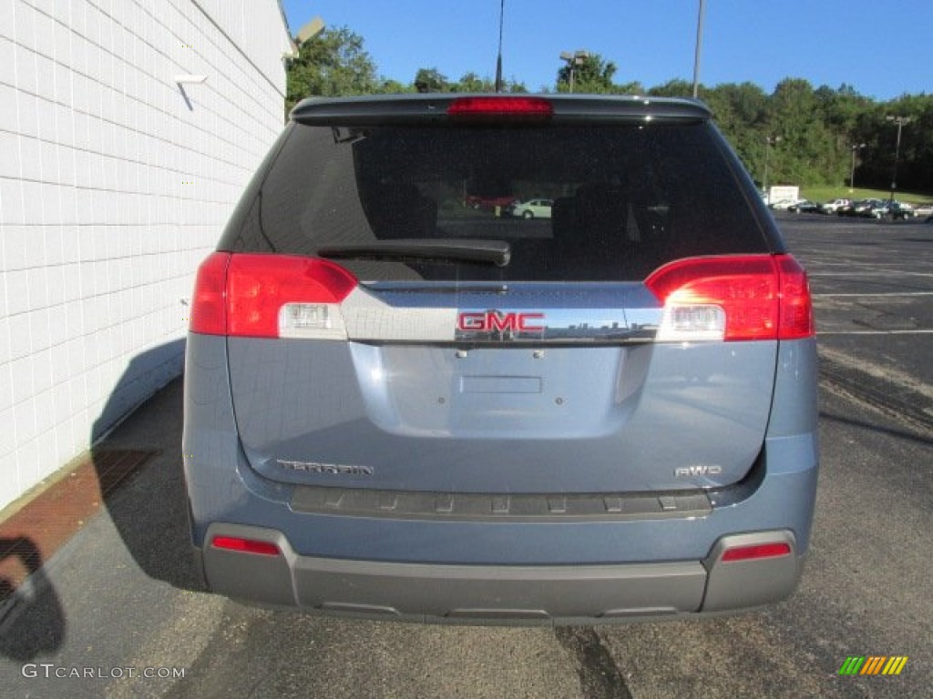 2012 Terrain SLE AWD - Steel Blue Metallic / Jet Black photo #7
