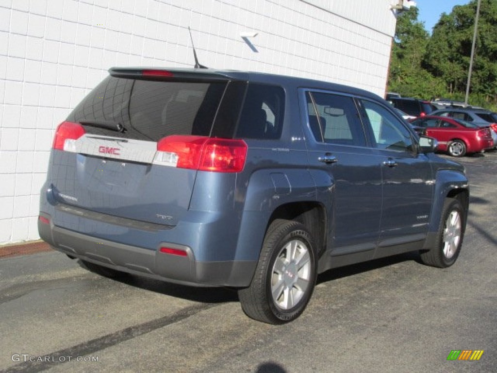 2012 Terrain SLE AWD - Steel Blue Metallic / Jet Black photo #8