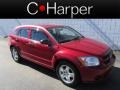 Inferno Red Crystal Pearl 2008 Dodge Caliber SE