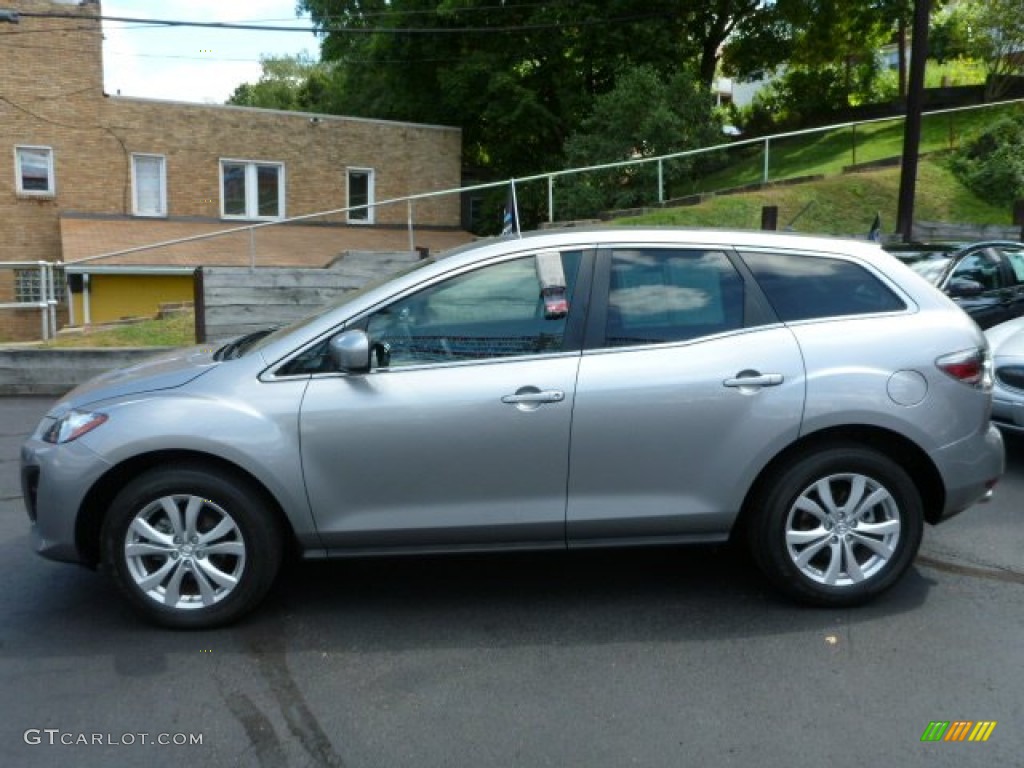 Liquid Silver Metallic 2011 Mazda CX-7 s Touring AWD Exterior Photo #85444377