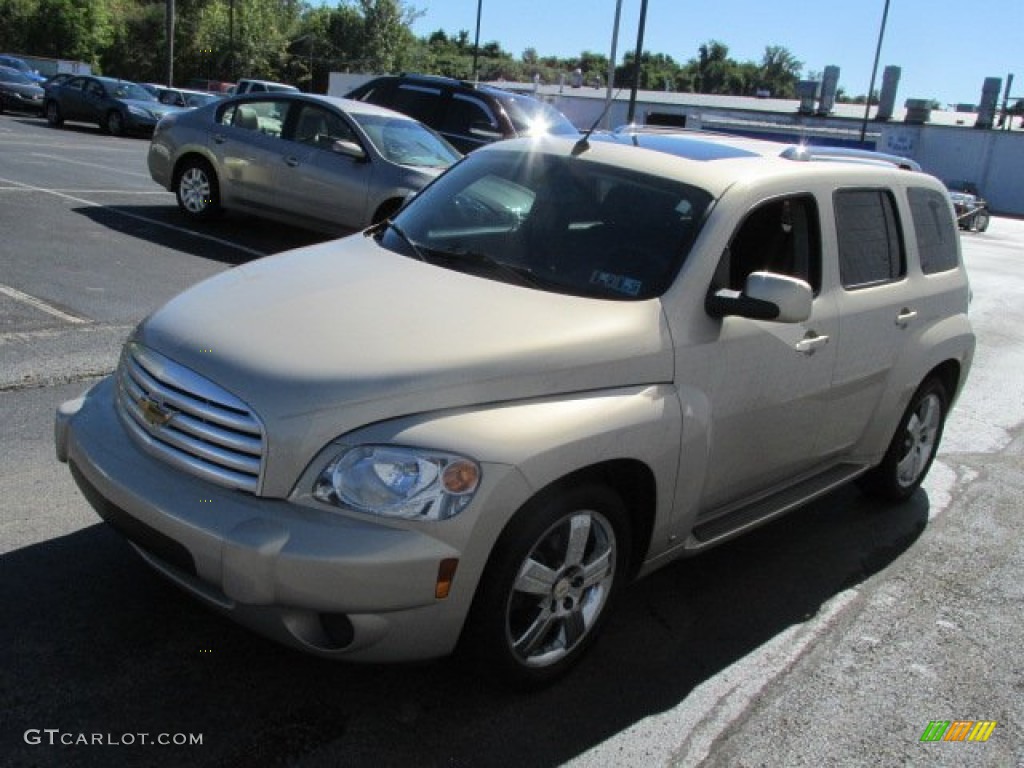2009 HHR LT - Gold Mist Metallic / Ebony photo #6