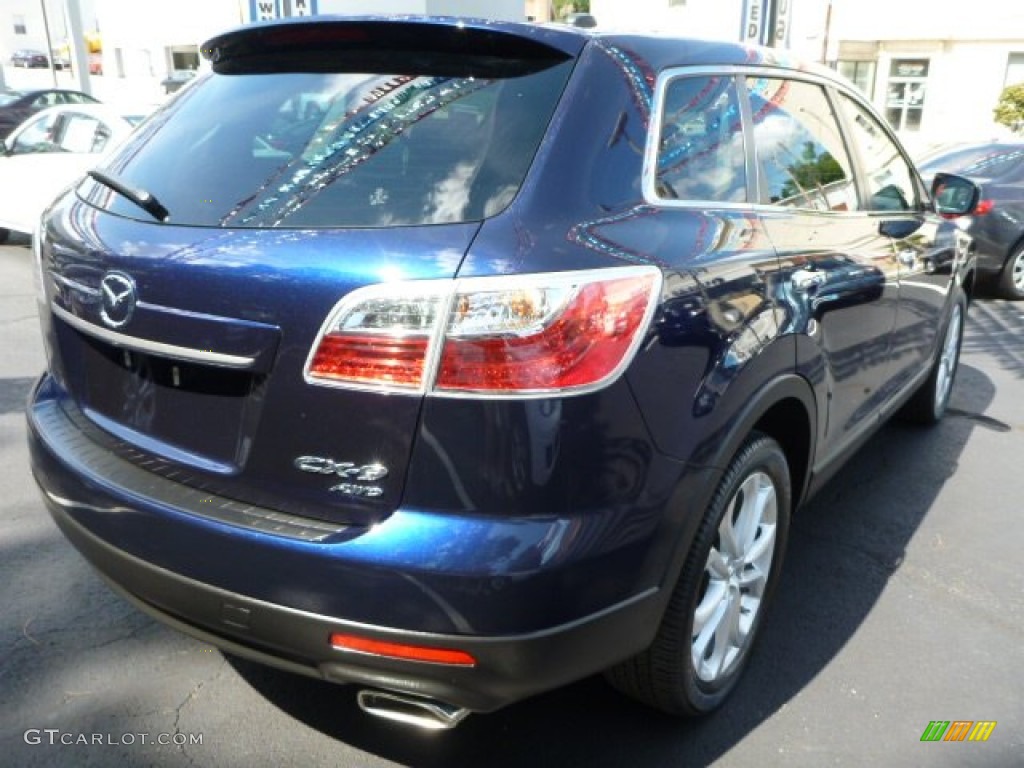 Stormy Blue Mica 2012 Mazda CX-9 Grand Touring AWD Exterior Photo #85446088