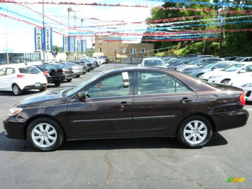 2002 Camry XLE - Black Walnut Pearl / Taupe photo #2
