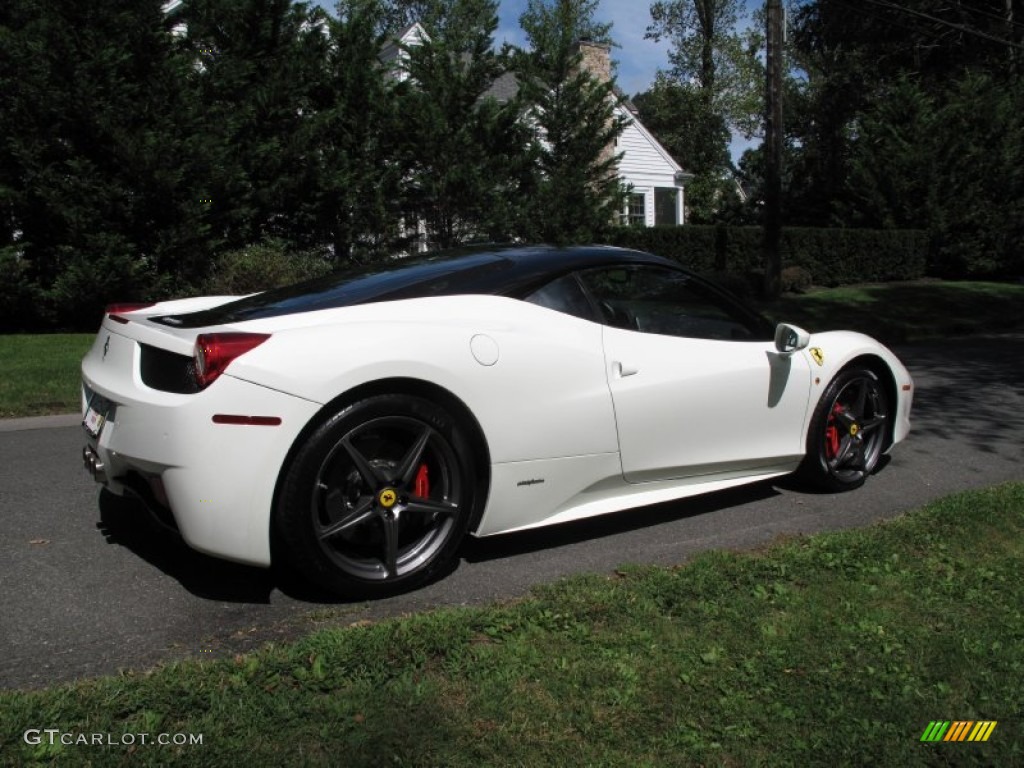 Bianco Avus (White) 2012 Ferrari 458 Italia Exterior Photo #85446333