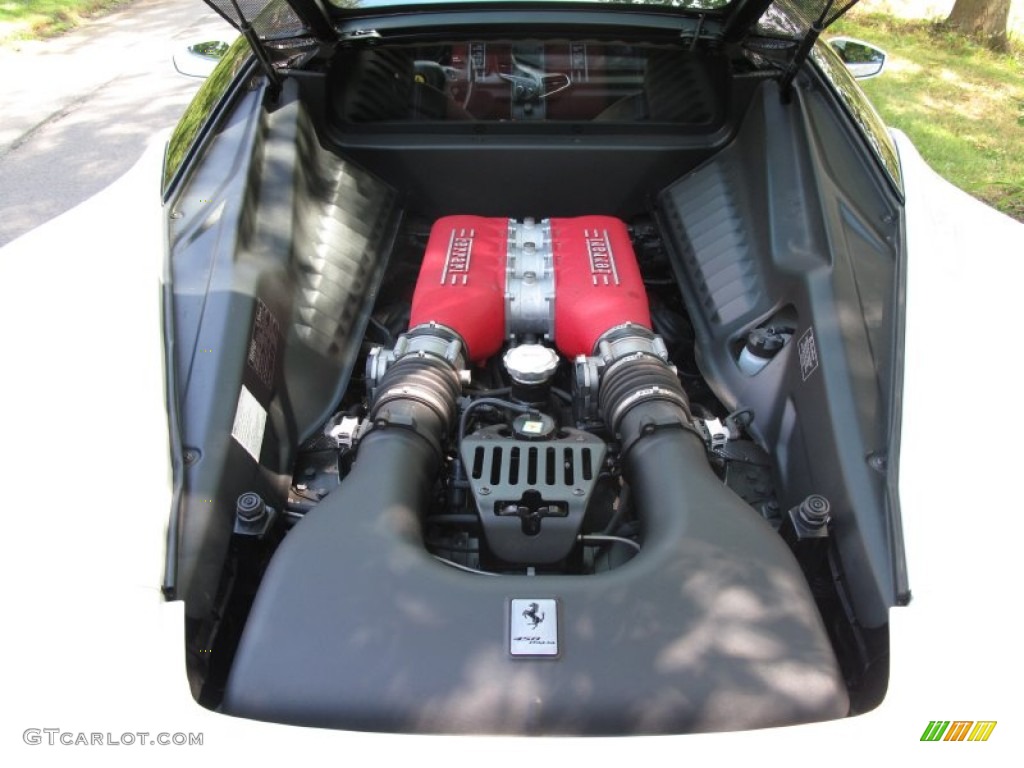 2012 Ferrari 458 Italia 4.5 Liter DI DOHC 32-Valve VVT V8 Engine Photo #85446438