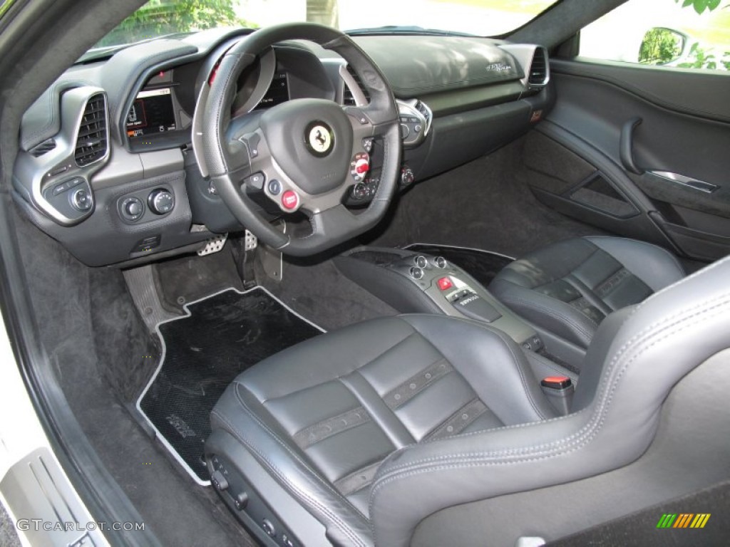 Nero Interior 2012 Ferrari 458 Italia Photo #85446462