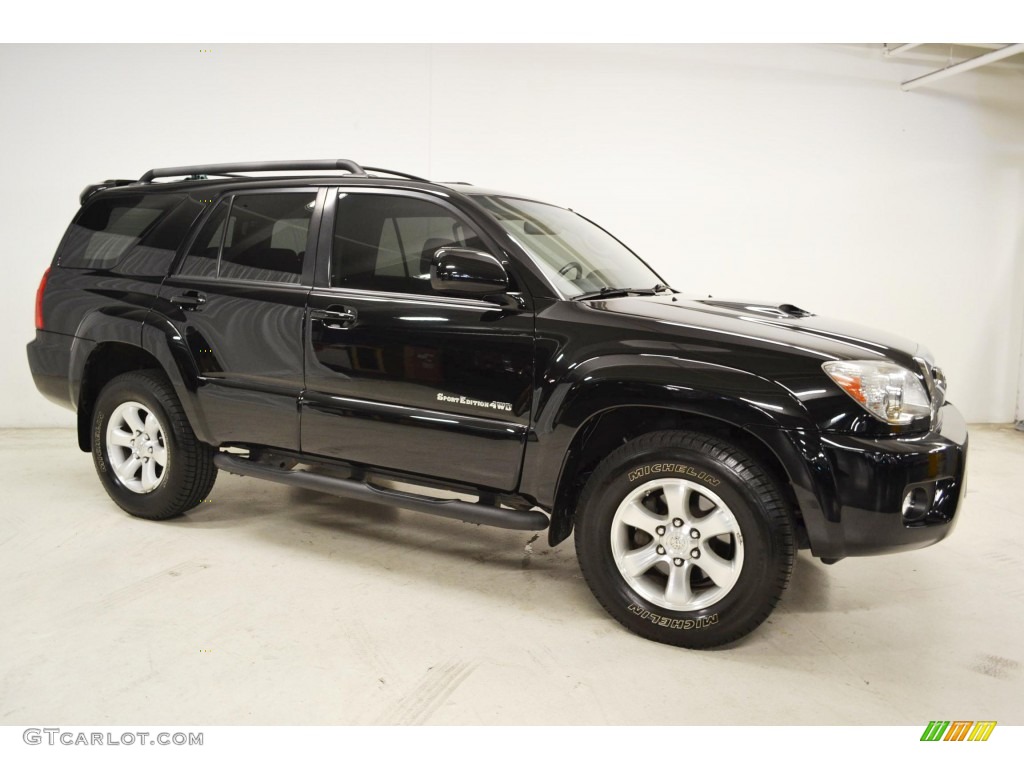 Black 2007 Toyota 4Runner Sport Edition 4x4 Exterior Photo #85446681