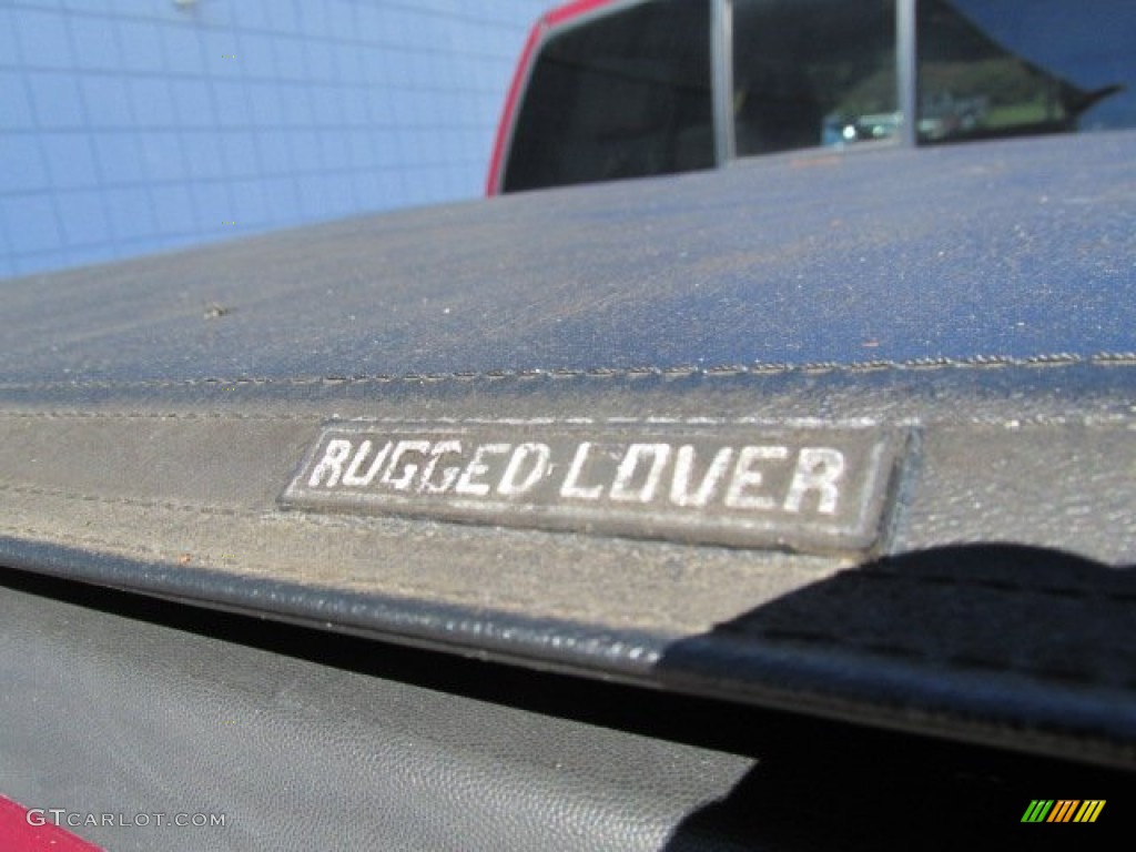 2005 F150 XLT SuperCrew - Dark Toreador Red Metallic / Black photo #9