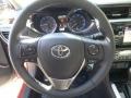 Black 2014 Toyota Corolla S Steering Wheel