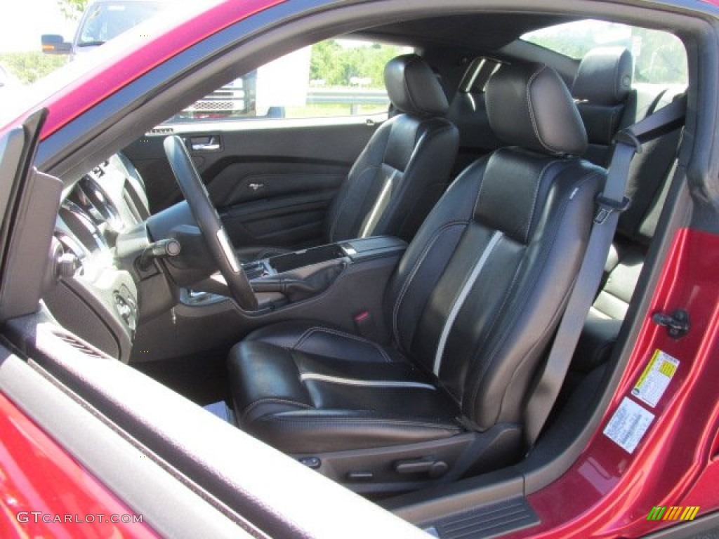 2011 Mustang GT Premium Coupe - Red Candy Metallic / Charcoal Black/Cashmere photo #12