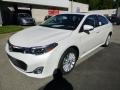 2013 Blizzard White Pearl Toyota Avalon Hybrid XLE  photo #7