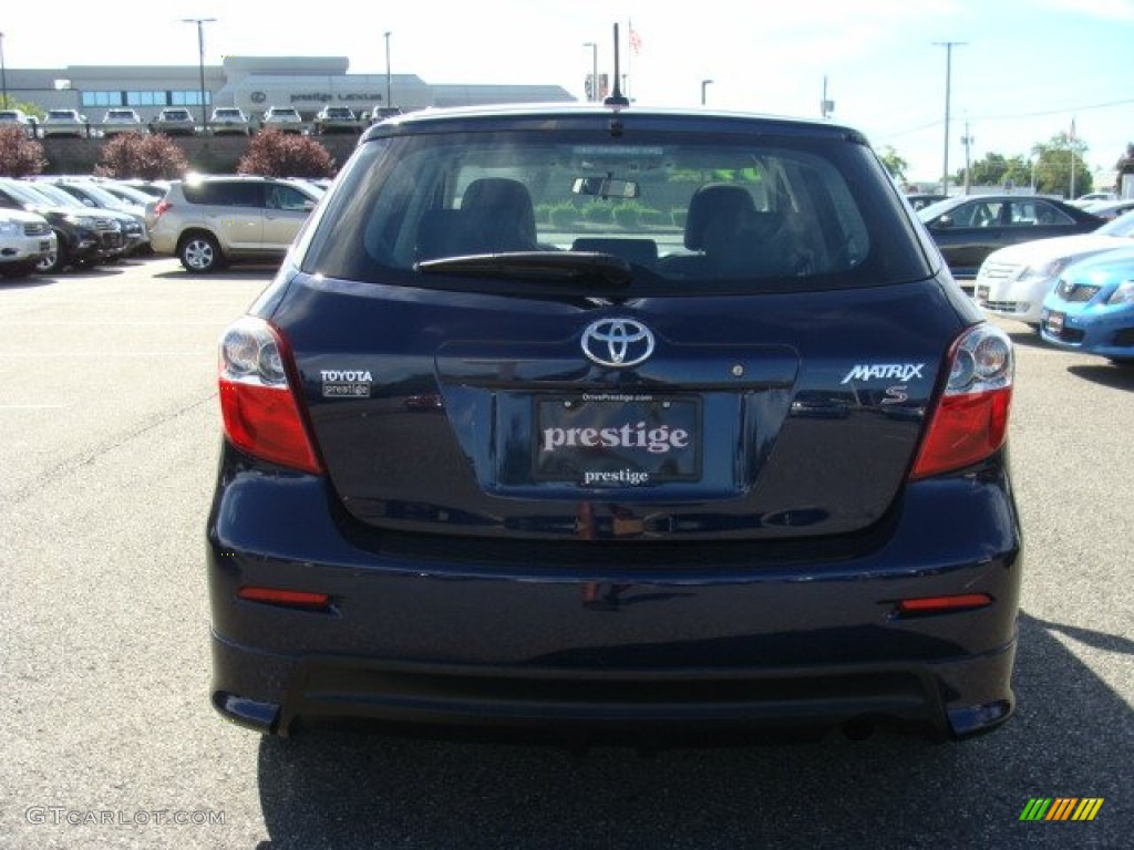 2009 Matrix S - Nautical Blue Metallic / Ash Gray photo #5