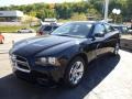 Pitch Black 2012 Dodge Charger SE