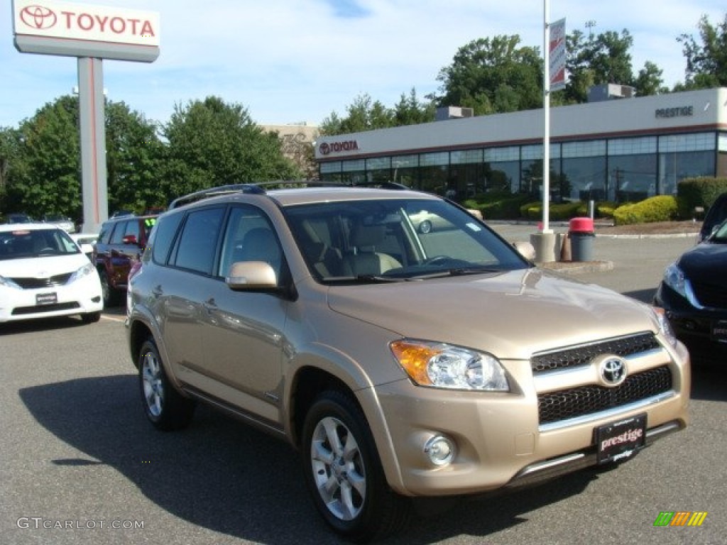 2010 RAV4 Limited 4WD - Sandy Beach Metallic / Sand Beige photo #1