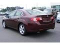 2009 Basque Red Pearl Acura TSX Sedan  photo #4