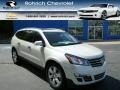 White Diamond Tricoat - Traverse LTZ AWD Photo No. 1