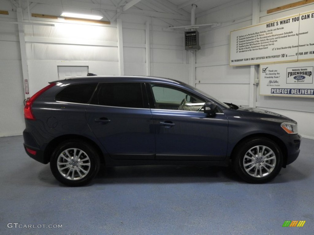 2010 XC60 T6 AWD - Barents Blue Metallic / Sandstone/Espresso photo #5
