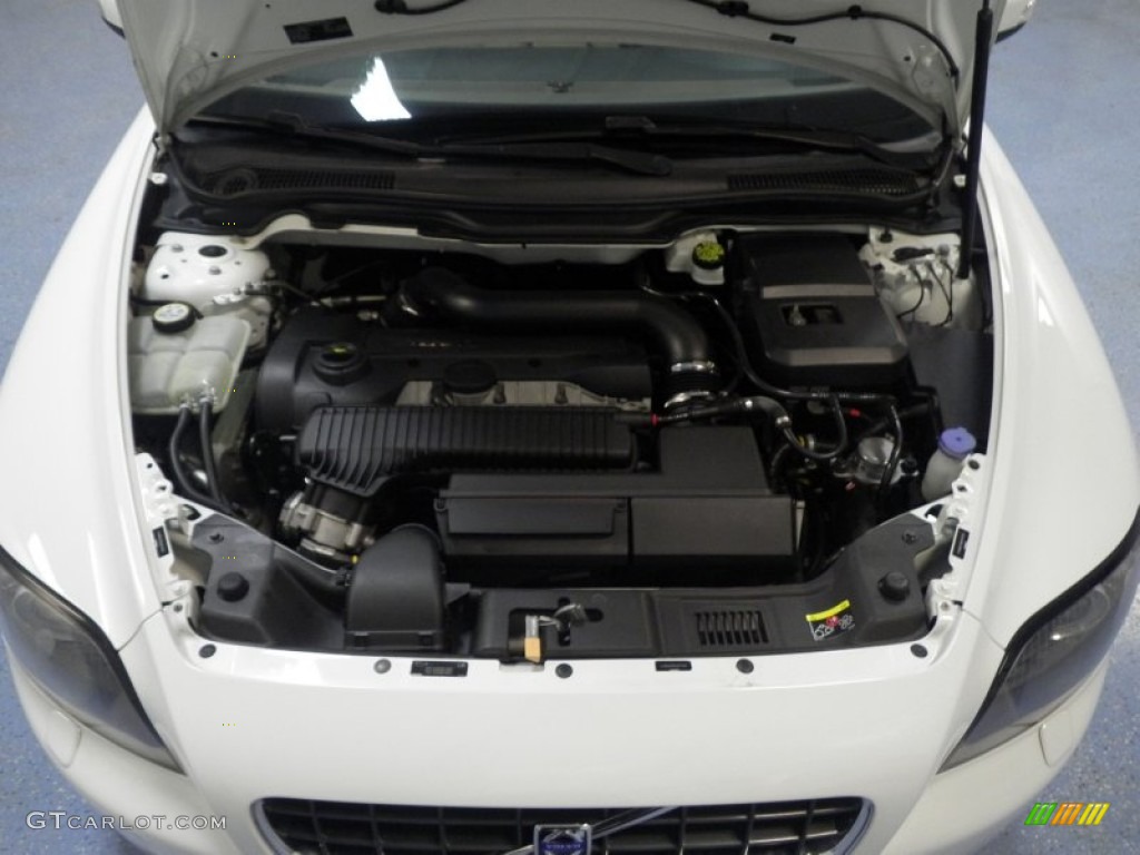 2009 C70 T5 Convertible - Ice White / Calcite photo #9