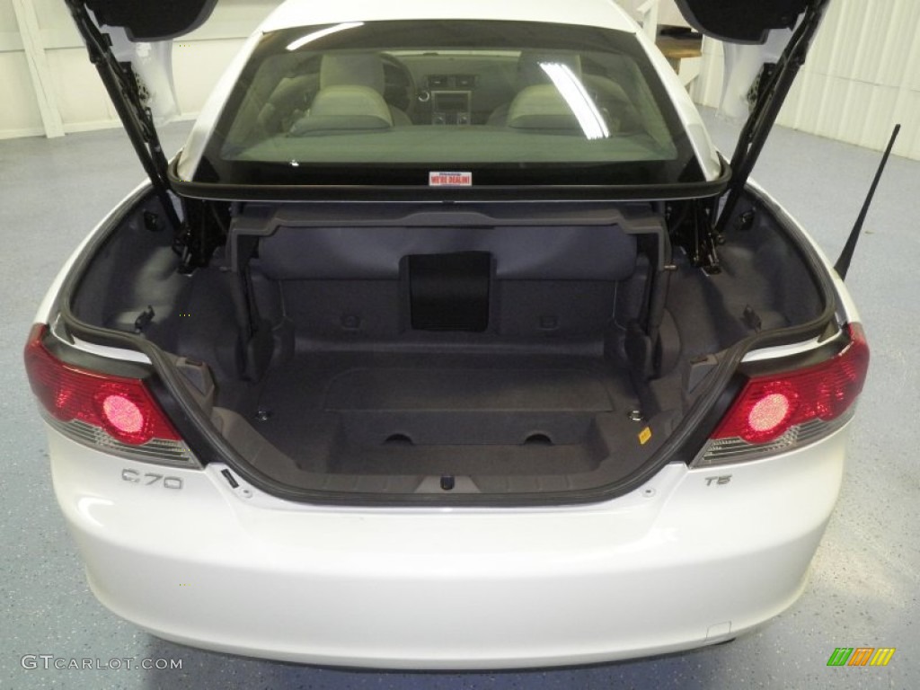 2009 C70 T5 Convertible - Ice White / Calcite photo #10