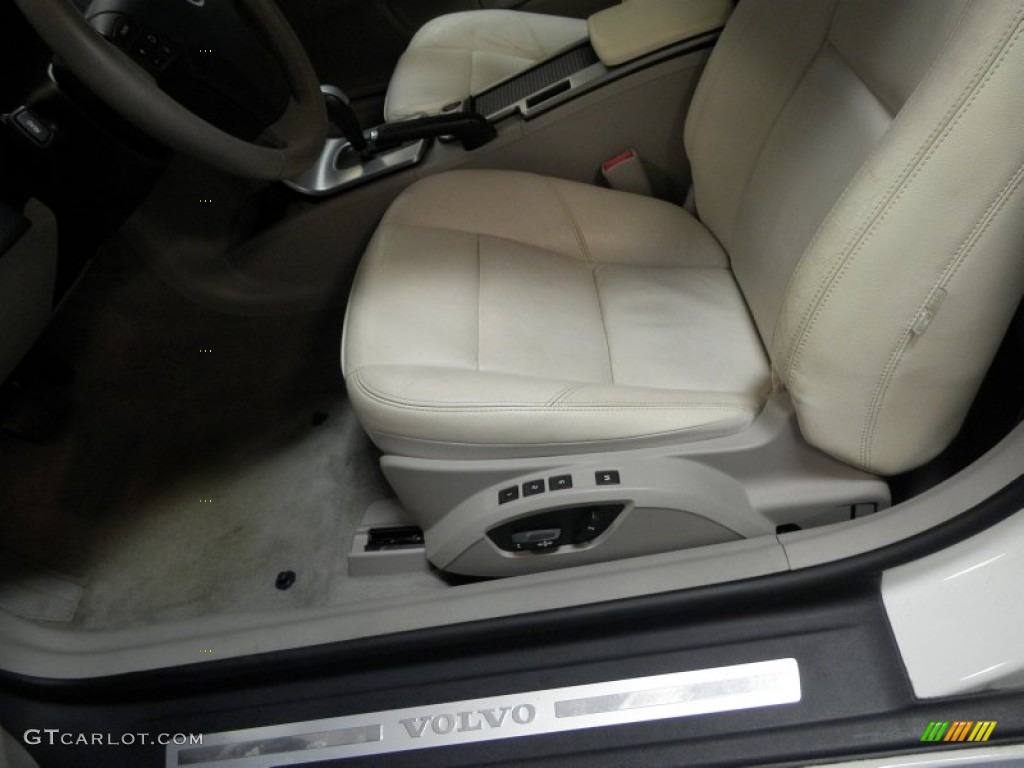 2009 C70 T5 Convertible - Ice White / Calcite photo #12