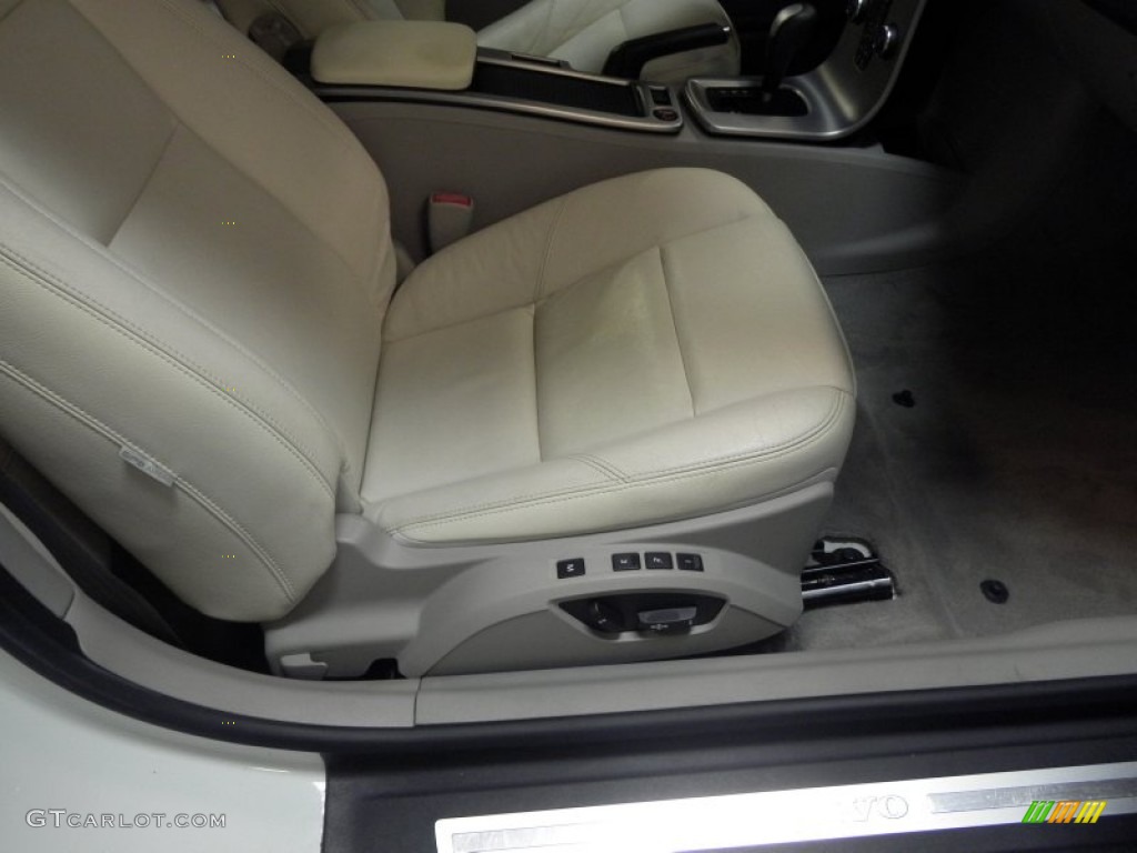 2009 C70 T5 Convertible - Ice White / Calcite photo #19