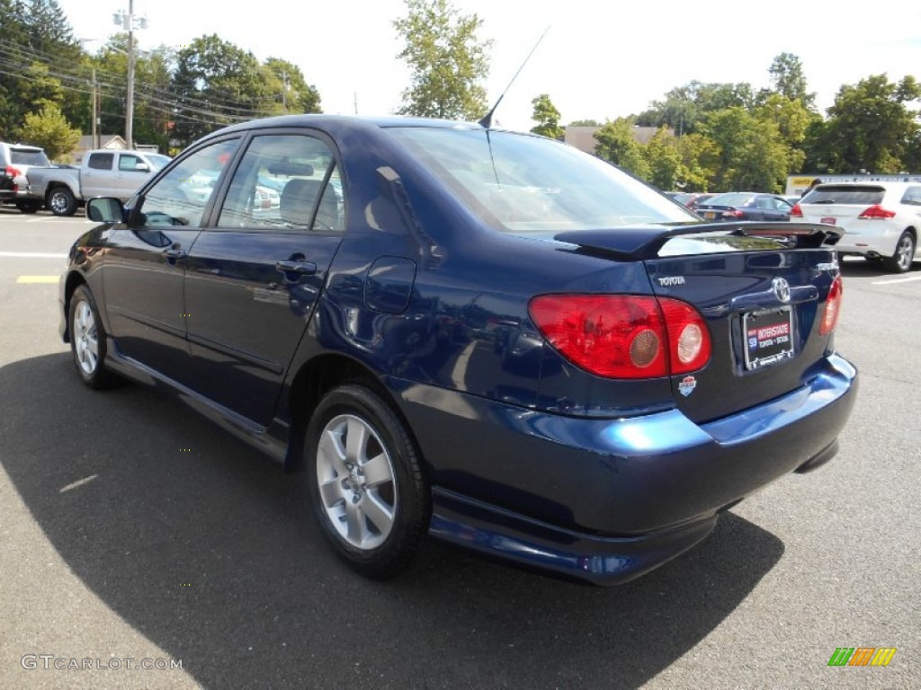 2008 Corolla S - Speedway Blue Metallic / Stone photo #6