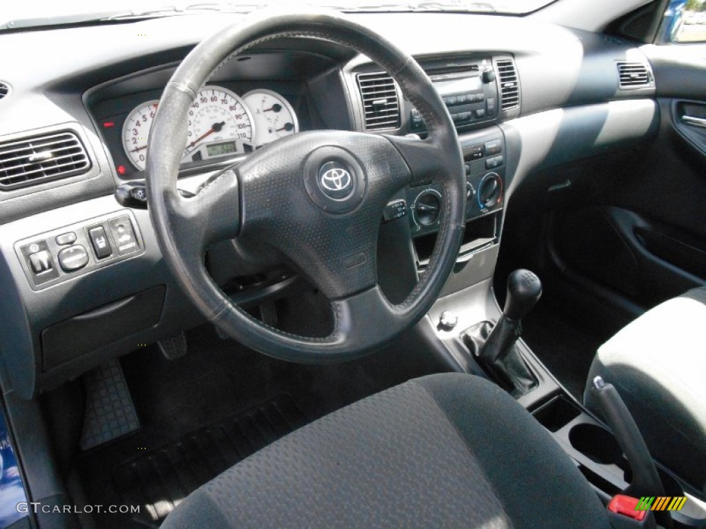 2008 Corolla S - Speedway Blue Metallic / Stone photo #10