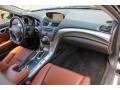 2010 Acura TL Umber Brown Interior Dashboard Photo