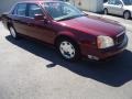 2002 Cabernet Metallic Cadillac DeVille Sedan  photo #3