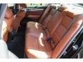 2010 Acura TL Umber Brown Interior Rear Seat Photo