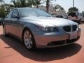 2007 Silver Grey Metallic BMW 5 Series 530i Sedan  photo #7