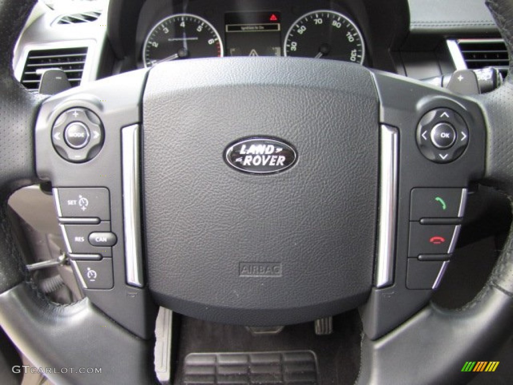 2011 Range Rover Sport Supercharged - Stornoway Grey Metallic / Ebony/Ebony photo #25