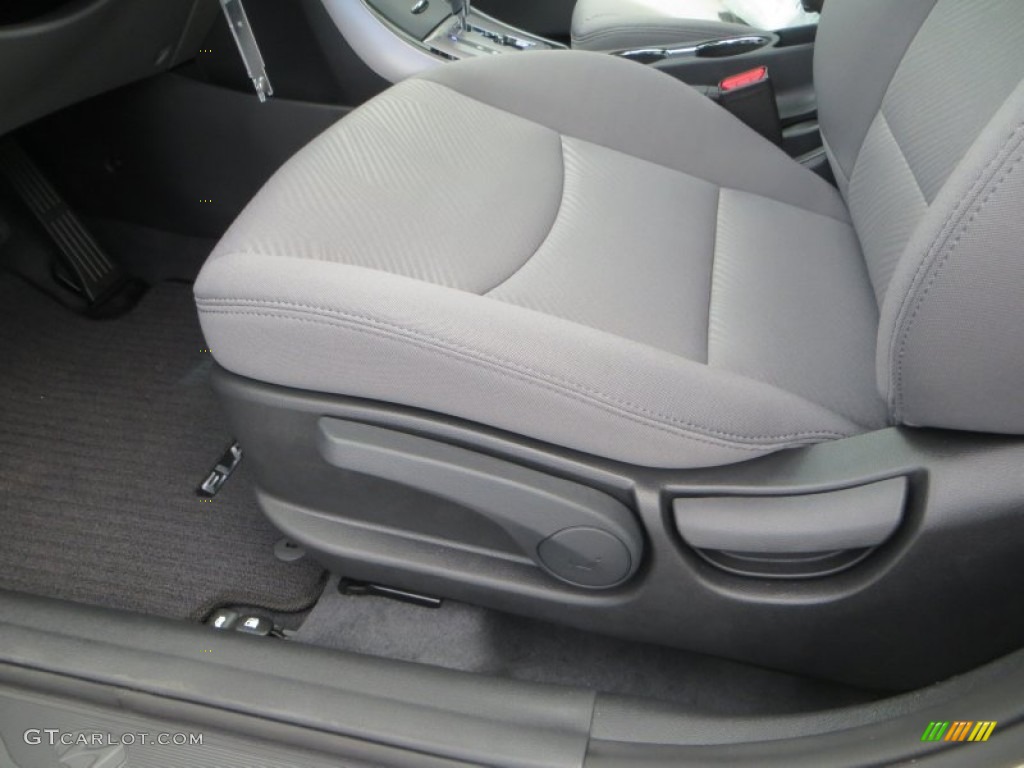 2013 Elantra GLS - Shimmering Air Silver / Gray photo #22