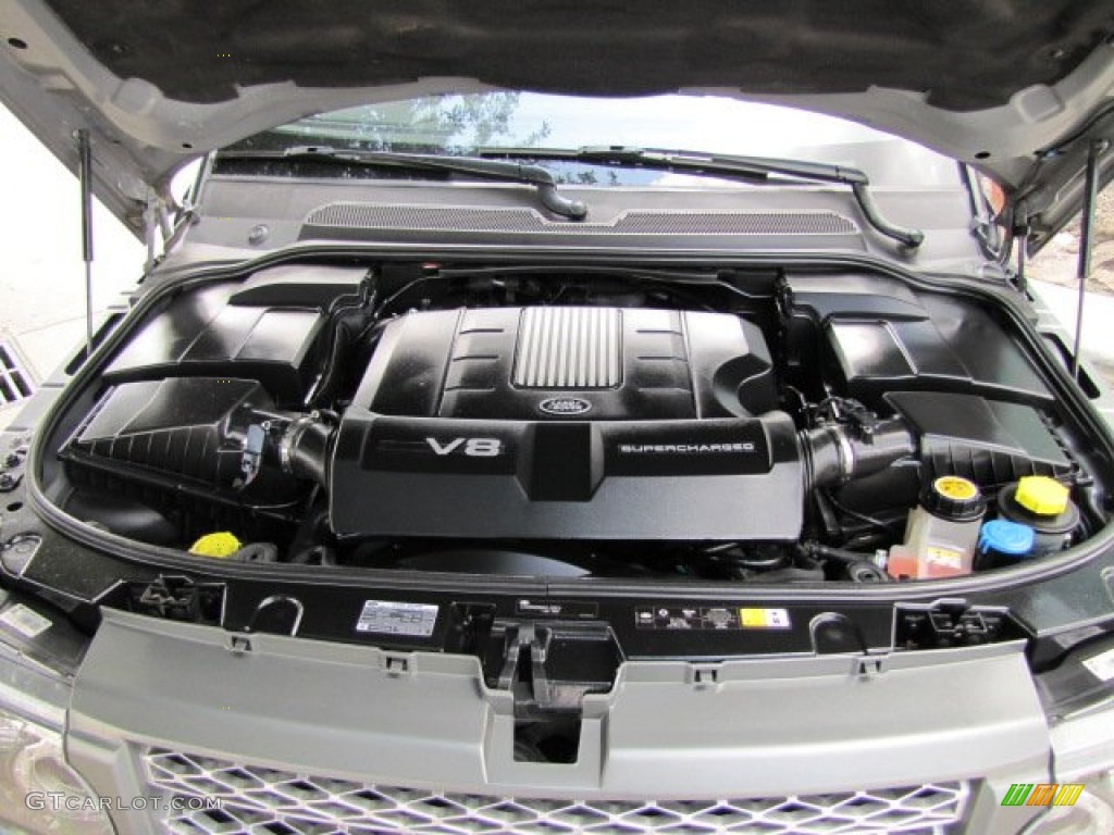 2011 Range Rover Sport Supercharged - Stornoway Grey Metallic / Ebony/Ebony photo #45