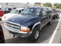 2001 Patriot Blue Pearl Dodge Dakota SLT Club Cab 4x4  photo #4