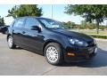 2010 Black Volkswagen Golf 4 Door  photo #7