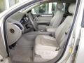 2007 Audi Q7 Cardamom Beige Interior Front Seat Photo