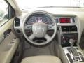 2007 Audi Q7 Cardamom Beige Interior Dashboard Photo