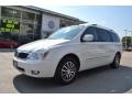 2012 Clear White Kia Sedona EX  photo #1