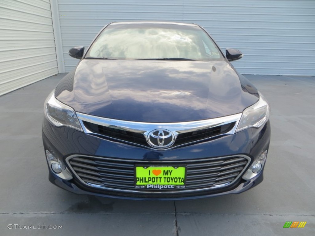 2013 Avalon XLE - Nautical Blue Metallic / Black photo #8