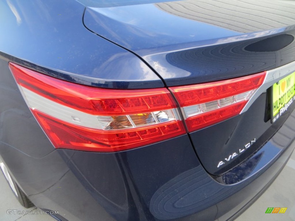 2013 Avalon XLE - Nautical Blue Metallic / Black photo #13