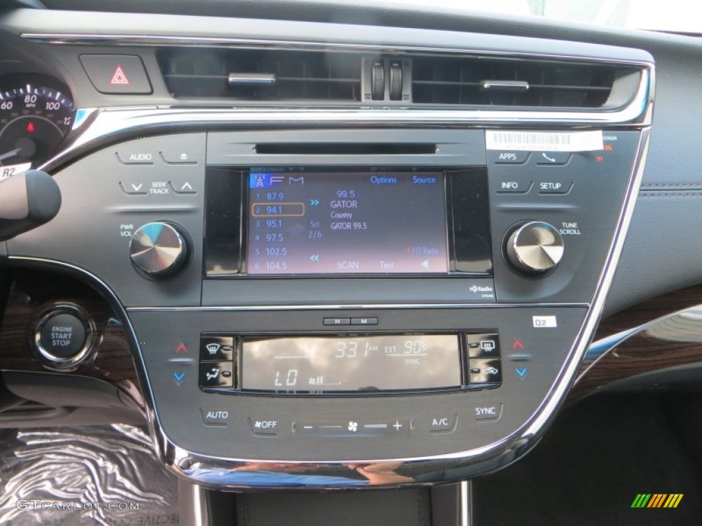 2013 Avalon XLE - Nautical Blue Metallic / Black photo #30