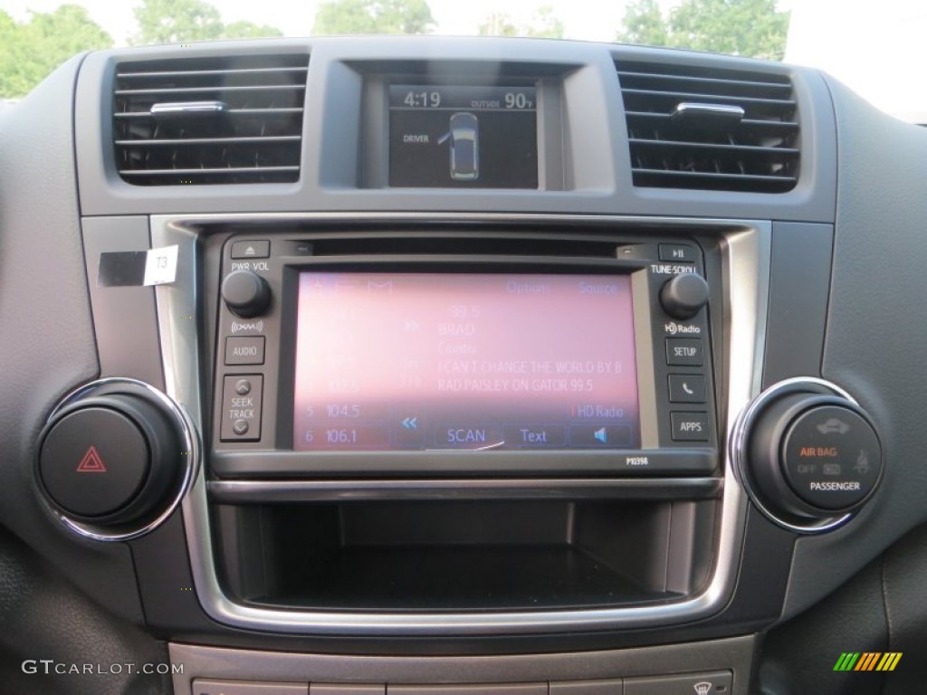 2013 Highlander SE - Nautical Blue Metallic / Black photo #29