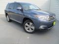 2013 Shoreline Blue Pearl Toyota Highlander Limited  photo #1