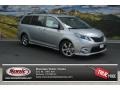 2013 Silver Sky Metallic Toyota Sienna SE  photo #1