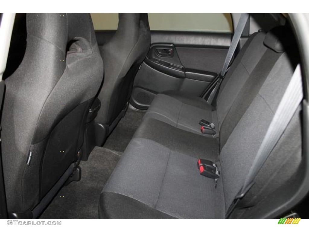2004 Impreza WRX Sport Wagon - Java Black Pearl / Dark Gray photo #23