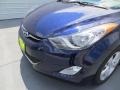 2013 Indigo Night Hyundai Elantra GLS  photo #11