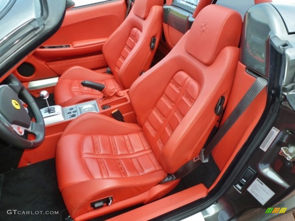 Red Interior 2008 Ferrari F430 Spider Photo #85462944