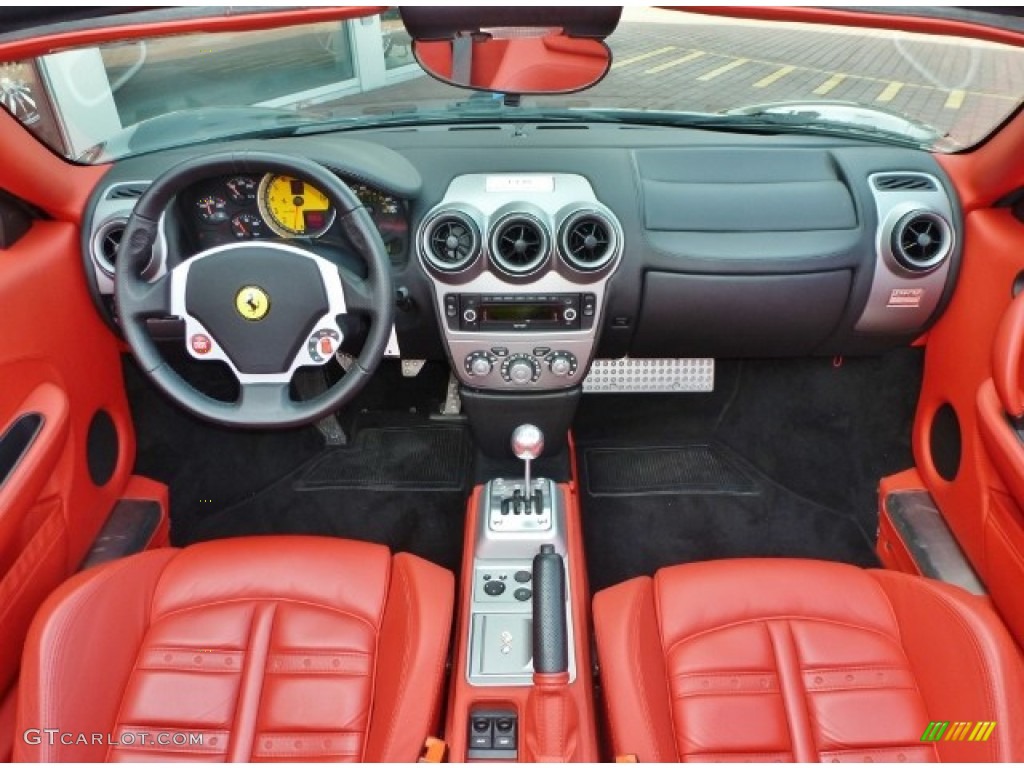 Red Interior 2008 Ferrari F430 Spider Photo #85462998